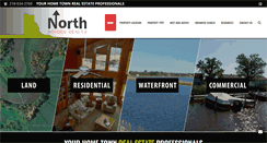 Desktop Screenshot of northborderrealty.com